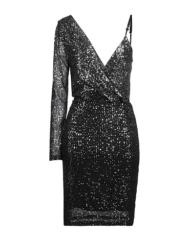 MAIDOMA Midi dress NERO 98% Polyester, 2% Elastic fibres