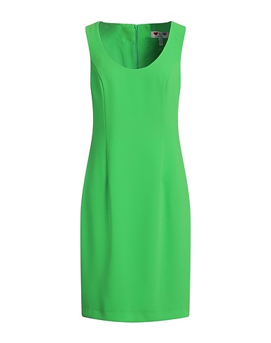 LOVETOLOVE® Midi dress Green 97% Polyester, 3% Elastane