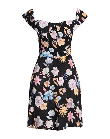 MAR DE MARGARITAS Short dress Black 100% Viscose