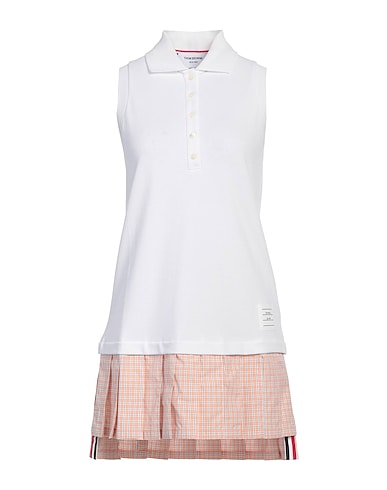 THOM BROWNE Short dress White 100% Cotton