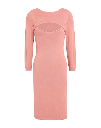 KONTATTO Elegant dress Antique rose 88% Viscose, 12% PBT - Polybutylene terephthalate