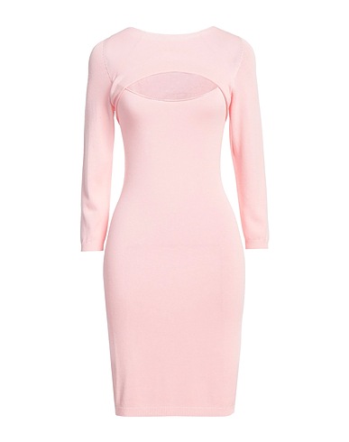 KONTATTO Sheath dress Pink 88% Viscose, 12% PBT - Polybutylene terephthalate