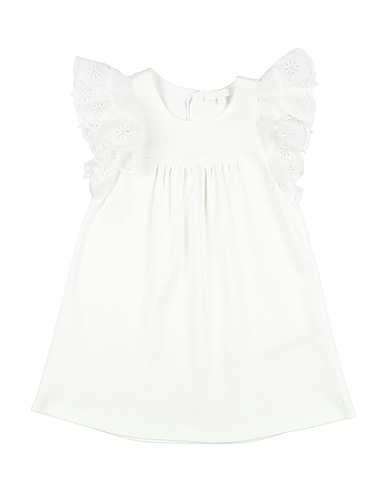 CHLOÉ Vestito Bianco 100% Cotone