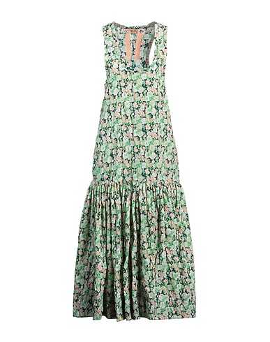 N°21 Long dress Green 100% Polyamide