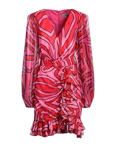 ALLURE EVENING Vestito corto Fucsia 100% Poliestere
