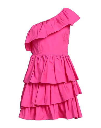 WHITE WISE Short dress 100% Cotton