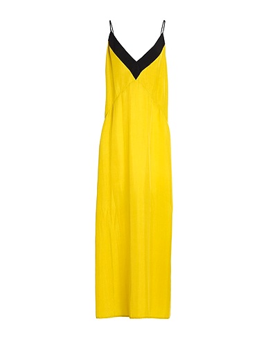 8PM Long dress Yellow 100% Cupro