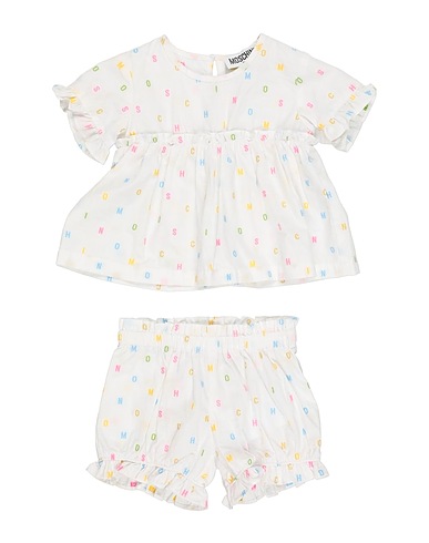 MOSCHINO BABY Baby co-ord  White 100% Cotton