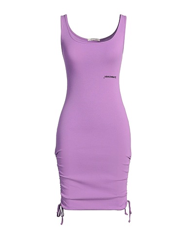 HINNOMINATE Sheath dress Mauve 97% Cotton, 3% Elastane