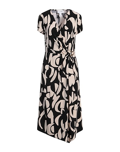 JOSEPH RIBKOFF Midi dress Black 95% Polyester, 5% Elastane