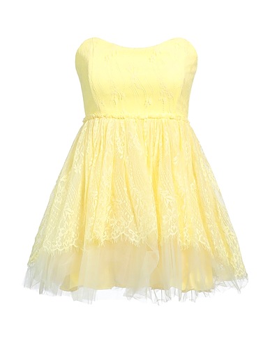 ANIYE BY Short dress Yellow 100% Polyamide, Polyester