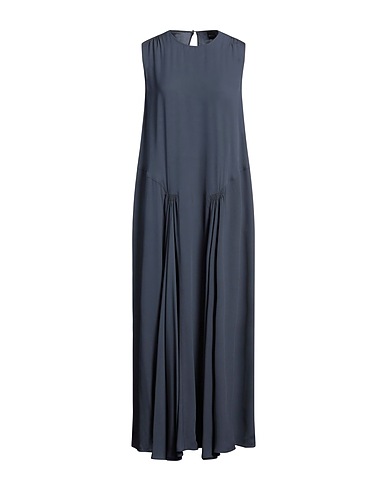 ASPESI DRESSES Slate blue 100% Viscose