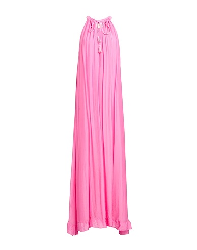 KAOS JEANS Vestito lungo Rosa 70% Viscosa, 30% Seta
