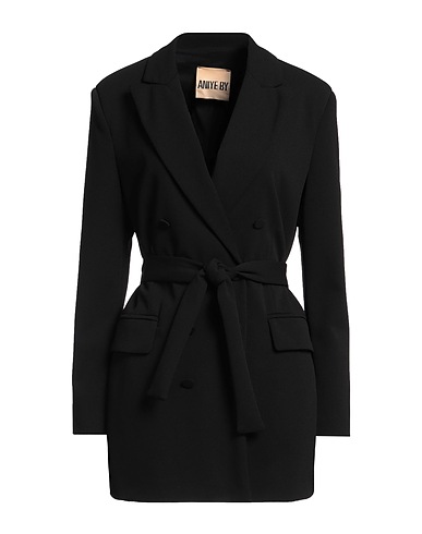 ANIYE BY Blazer dress Black 95% Polyester, 5% Elastane