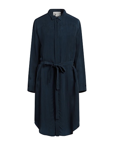 8PM Midi dress Navy 100% Cupro