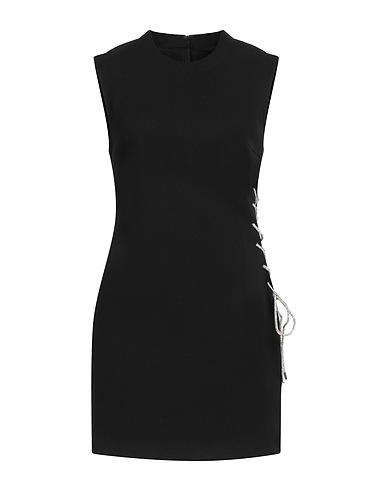 MISHA Vestito corto Nero 95% Poliestere, 5% Elastan