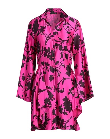 GUESS Short dress Fuchsia 98% Polyester, 2% Elastane