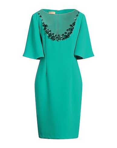 D'ANDREA COLLECTION Midi dress Green 100% Polyester