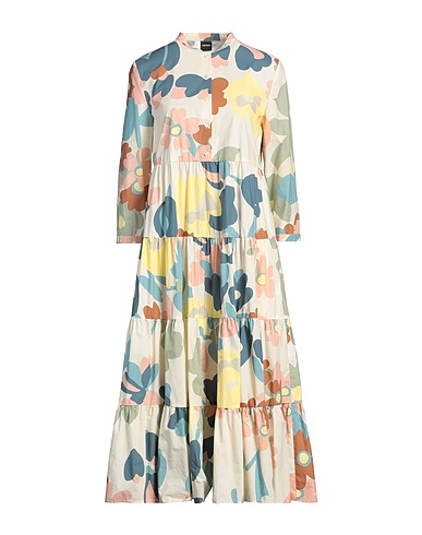 ASPESI Vestito midi Off white 100% Cotone