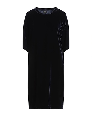 ASPESI Midi dress Midnight blue 82% Viscose, 18% Silk