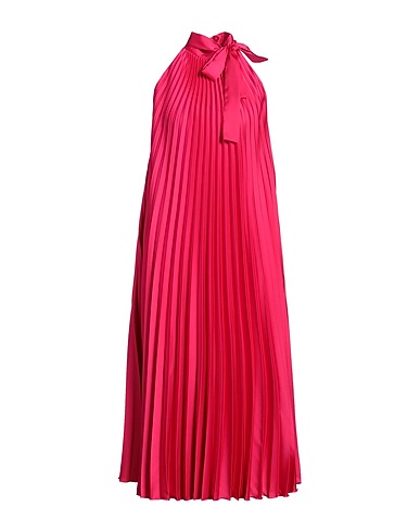 LIU •JO Midi dress Fuchsia 98% Polyester, 2% Elastane