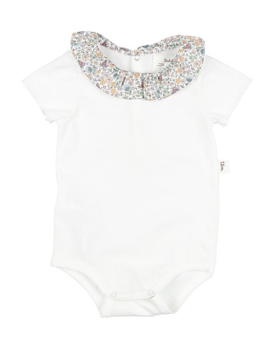 TEDDY & MINOU Baby bodysuit White 100% Organic cotton