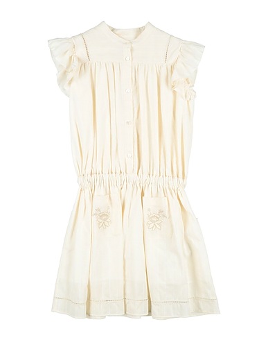 ETRO Dress Ivory 68% Cotton, 32% Linen, Polyester