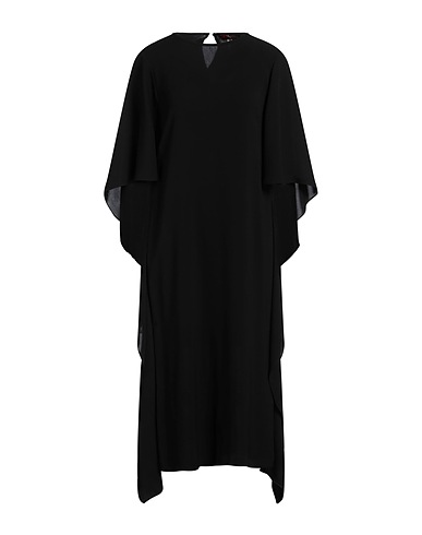 MAX MARA STUDIO Midi-Kleid Schwarz 73% Triacetat, 27% Polyester