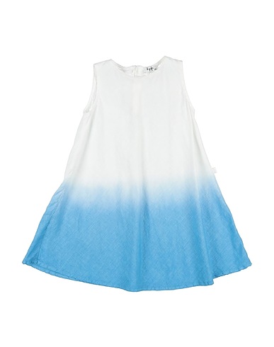 IL GUFO Платье-рубашка BIANCO 100% Лен