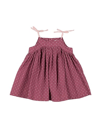 TEDDY & MINOU Baby dress Garnet 80% Cotton, 20% Polyester