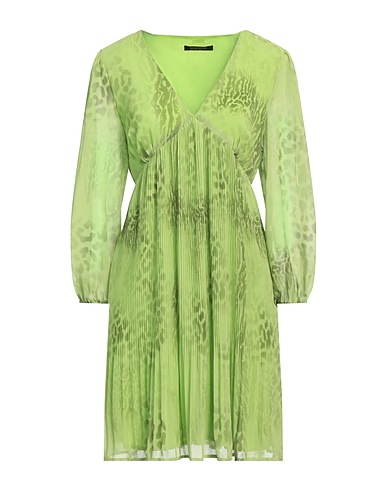 GAUDÌ Short dress Green 100% Polyester
