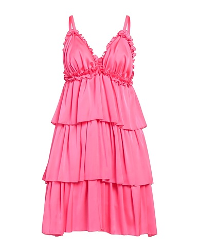 MARIUCCIA Short dress Fuchsia 100% Polyester