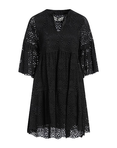 SHIRTAPORTER Short dress 42% Cotton, 33% Viscose, 25% Polyamide