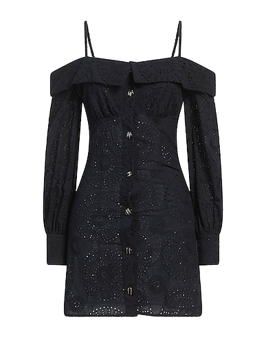 LES FILLES D'EVA Short dress Black 100% Cotton