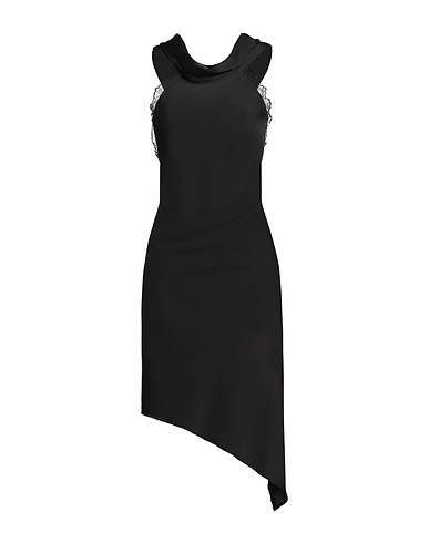 PINKO Elegant dress Black 100% Polyester, Polyamide