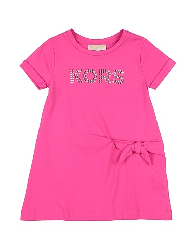 MICHAEL KORS KIDS Kleid Fuchsia 100% Baumwolle