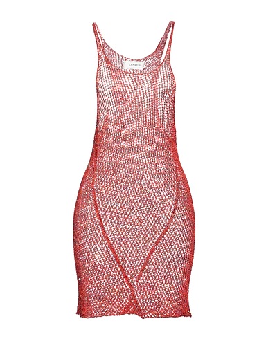 LANEUS Short dress Rust 55% Polyamide, 45% Polyester