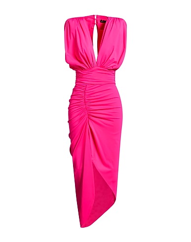 ACTUALEE Midi dress Fuchsia 100% Polyester