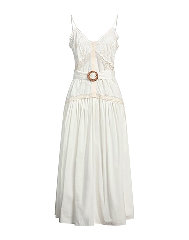 TWINSET Midi-Kleid 100% Baumwolle, Polyester, Polyamid