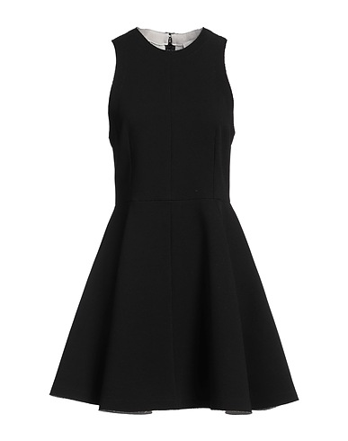 AMI ALEXANDRE MATTIUSSI Short dress Black 100% Virgin Wool
