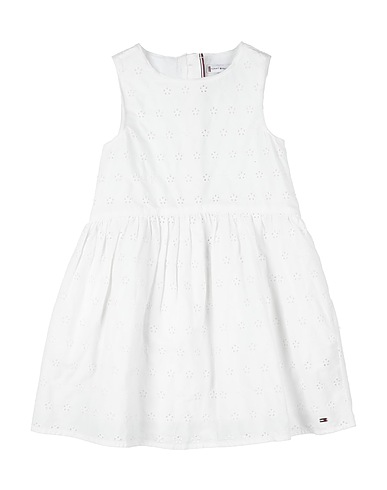 TOMMY HILFIGER Dress White 100% Cotton