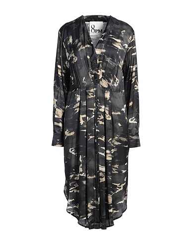 8PM Vestito corto Antracite 100% Viscosa