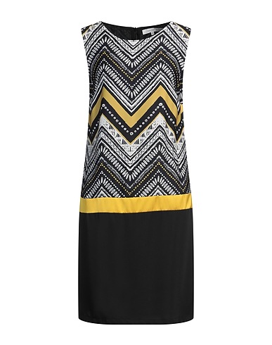 LA FÉE MARABOUTÉE Short dress Black 100% Polyester