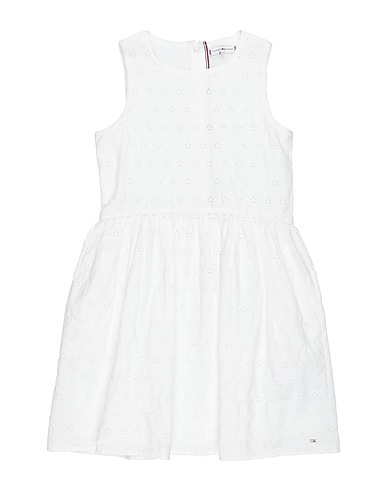 TOMMY HILFIGER Dress White 100% Polyester