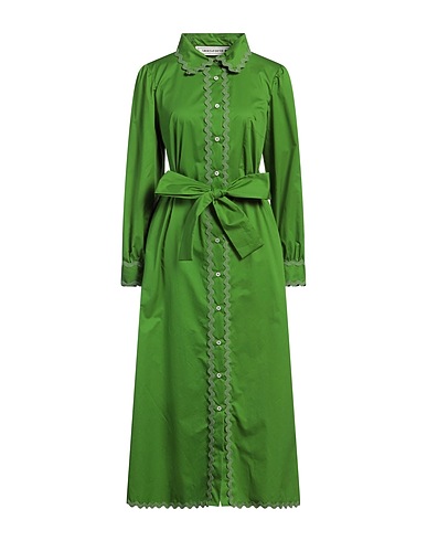 SHIRTAPORTER シュミーズドレス グリーン コットン 100%