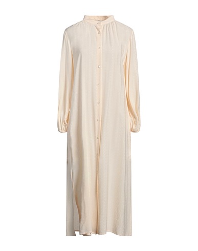 SHIRTAPORTER Midi dress Cream 100% Viscose