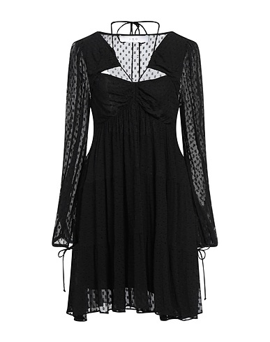IRO Vestito corto Nero 100% Viscosa