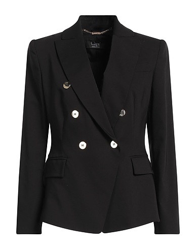 CLIPS Blazer Black 62% Cotton, 33% Polyester, 5% Elastane