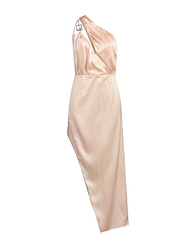SIMONA CORSELLINI Long dress Blush 96% Polyester, 4% Elastane