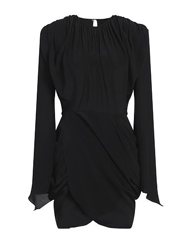 MATÉRIEL Short dress NERO 100% Silk